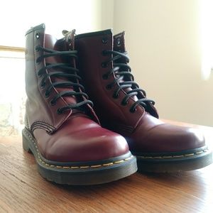 Wine Dr. Martens